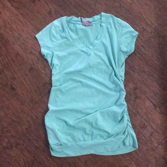 ⚡️Teal Soft Maternity T-shirt - Picture 1 of 4